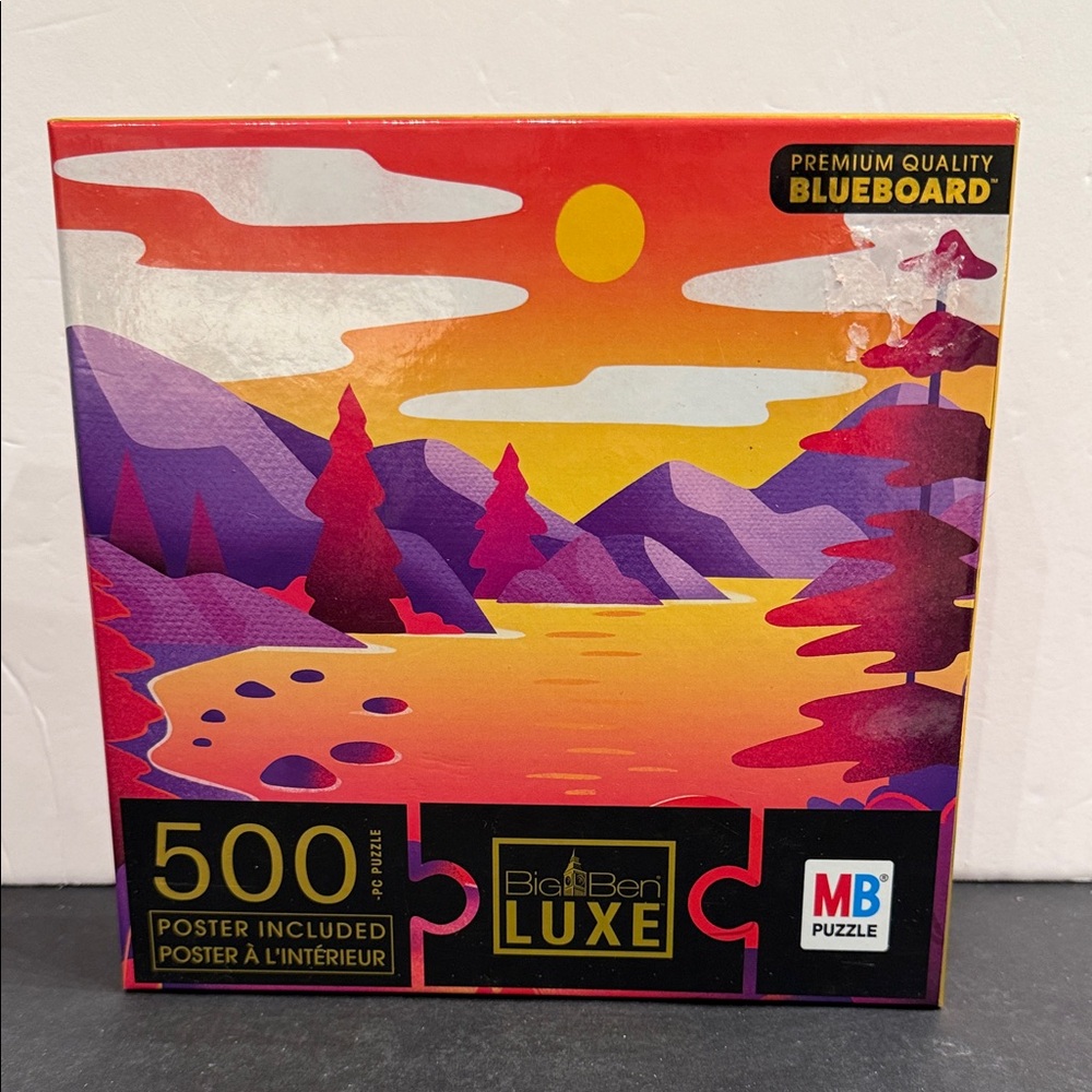 Big Ben Luxe 500 Piece jigsaw Puzzle Solo Sunrise SALE🔴3/$25🔴